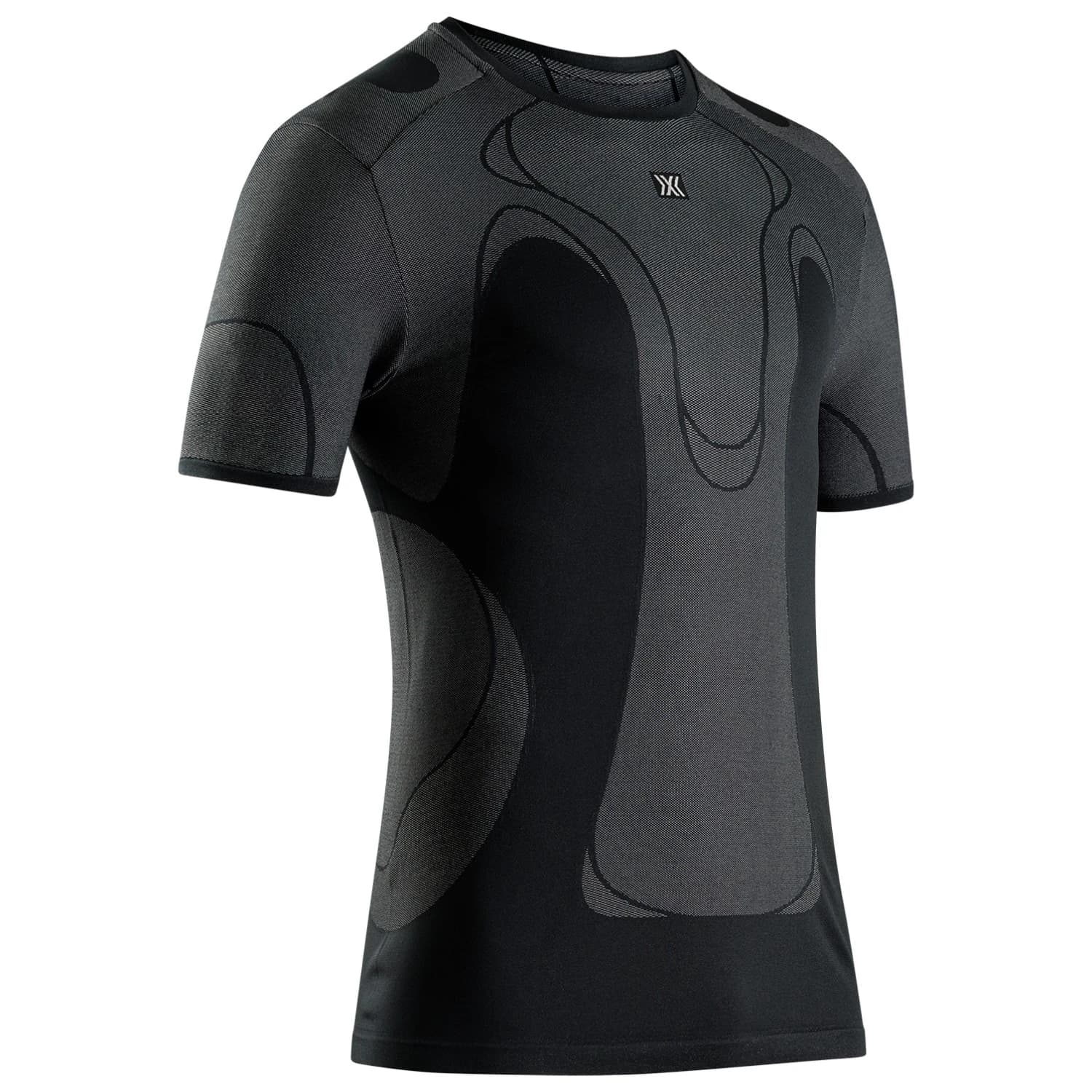 Мъжка тениска X-Bionic Xceed Run Perform Shirt Running shirt - X Black / X White