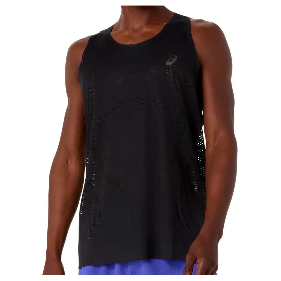 Потник с широка презрамка Asics Metarun Singlet Tank top - Performance Black