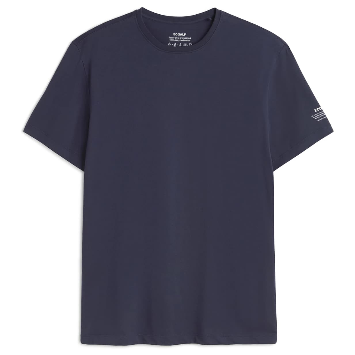 Мъжка тениска Ecoalf Vent T-Shirt - Deep Navy