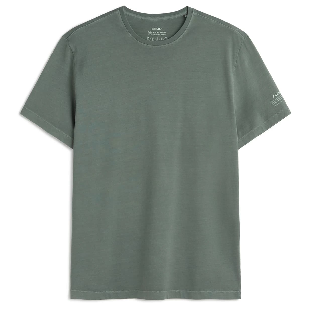 Мъжка тениска Ecoalf Vent T-Shirt - Green Shadow
