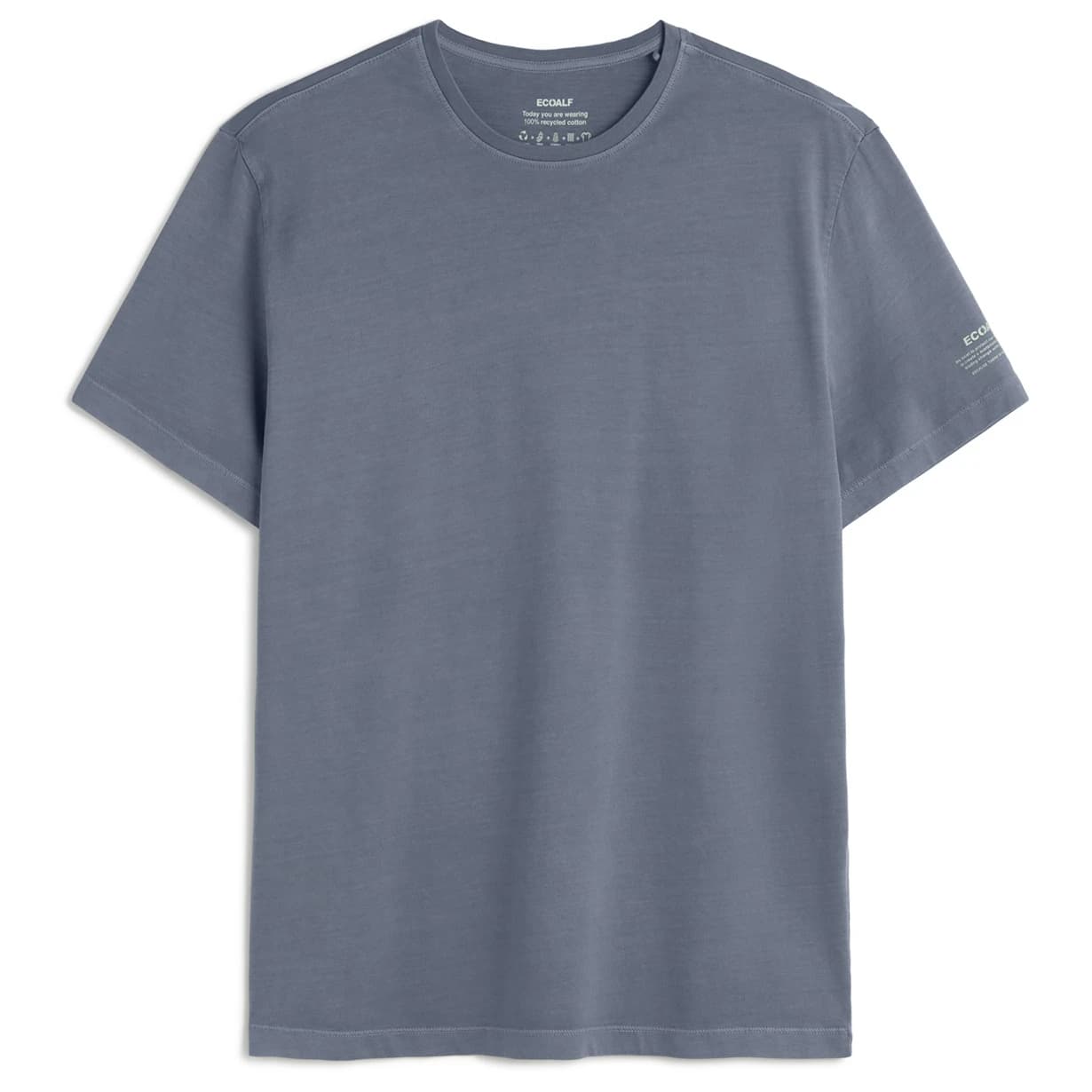 Мъжка тениска Ecoalf Vent T-Shirt - Plain Grey