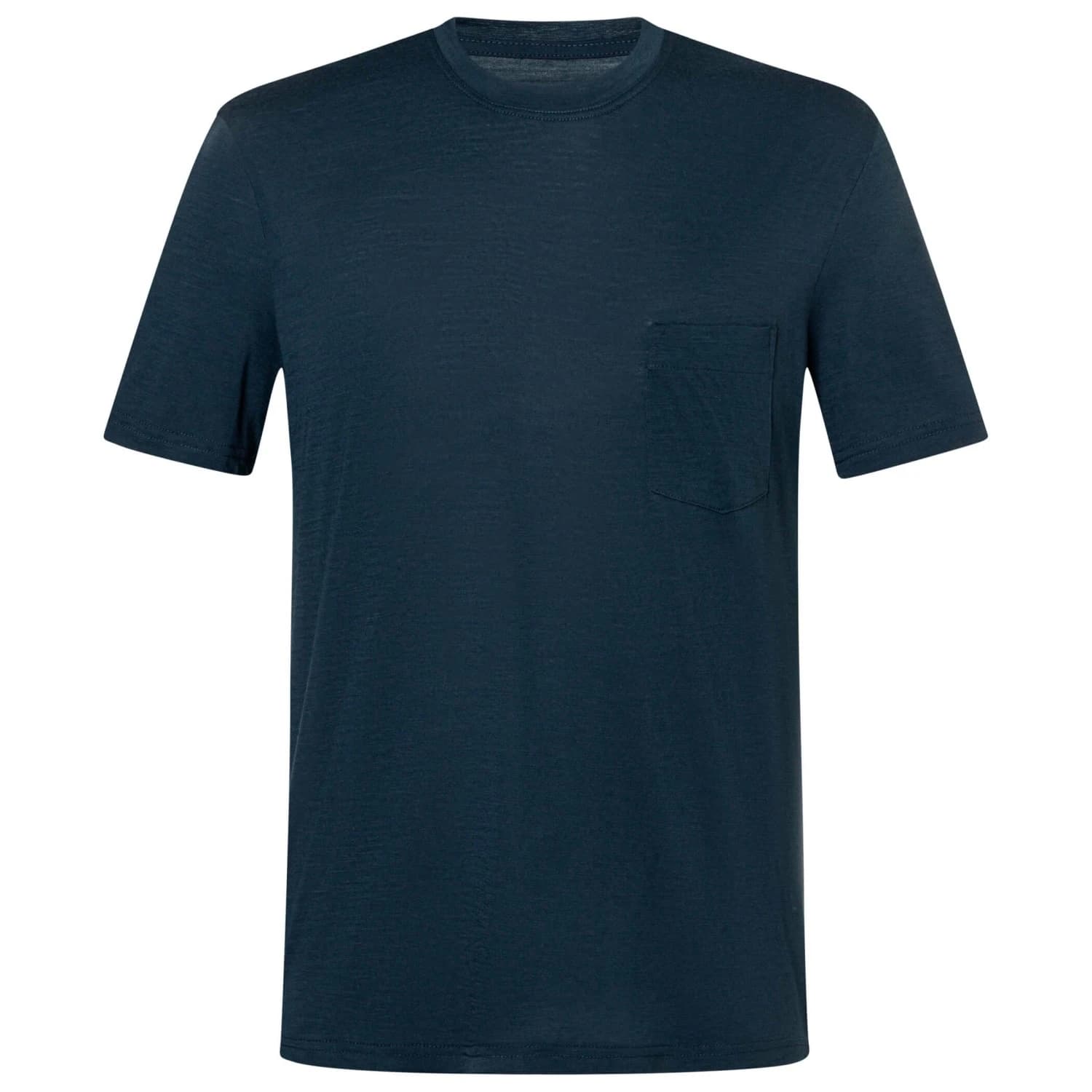 Мъжка мериносова блуза super.natural Pocket Tee Merino shirt - Blueberry