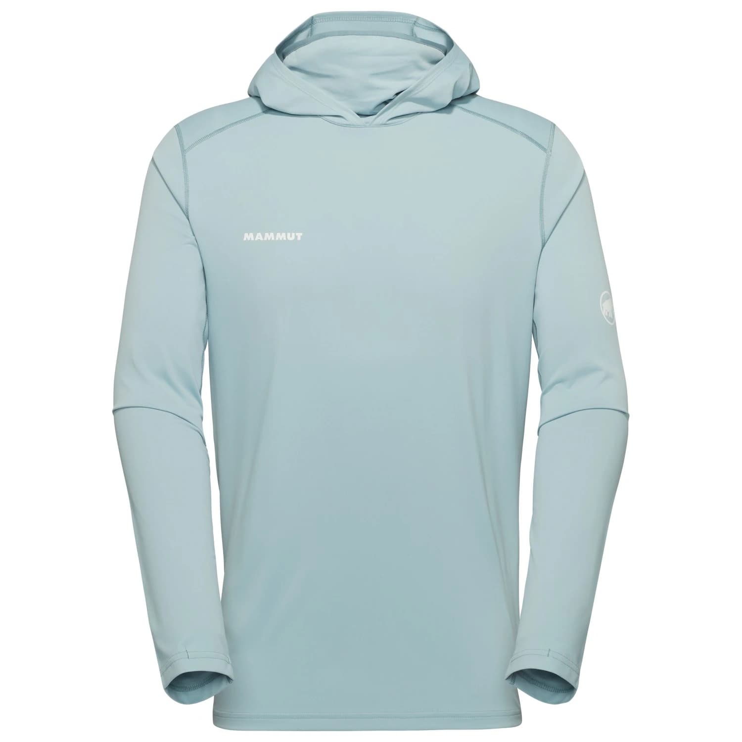 Мъжка спортна тениска Mammut Selun FL Sun Hoody Sport shirt - Nebla