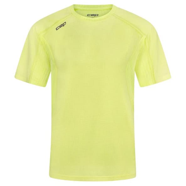 Мъжка тениска CEP Pro Run Ultralight Tech Shirt Short Sleeve Running shirt - Lime