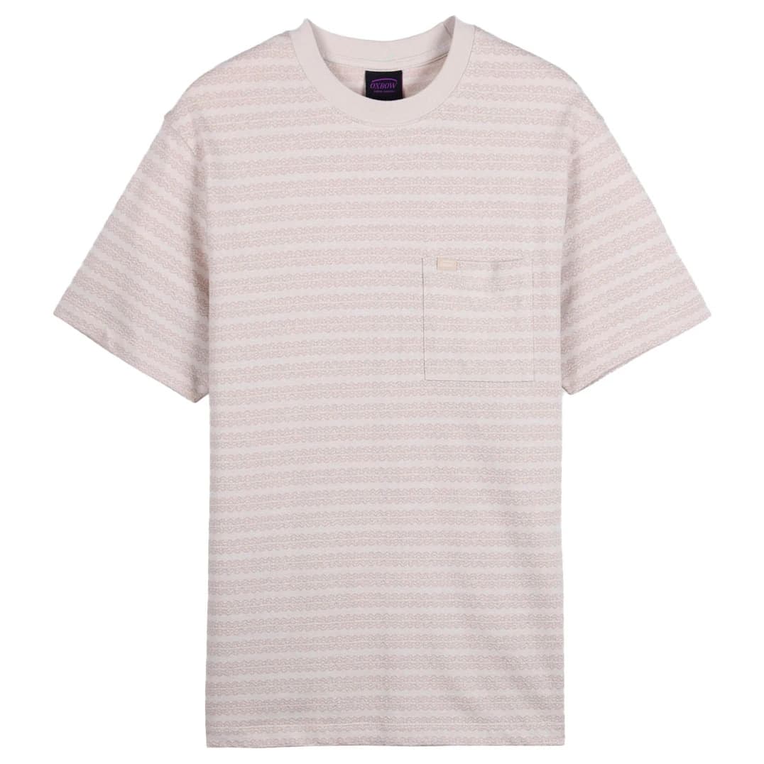 Мъжка тениска Oxbow Blaze Top T-shirt - Ivory