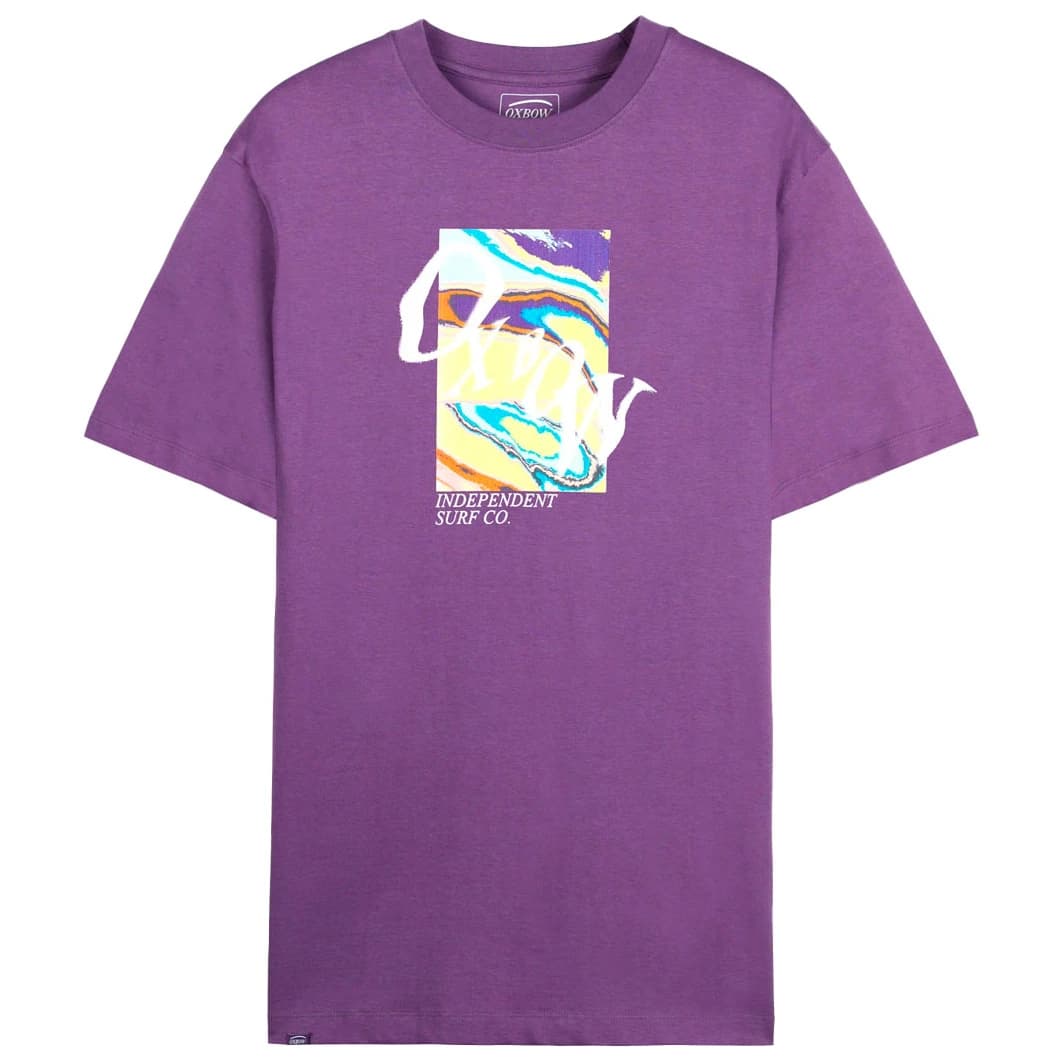 Мъжка тениска Oxbow Captcha Short Sleeve T T-shirt - Purple