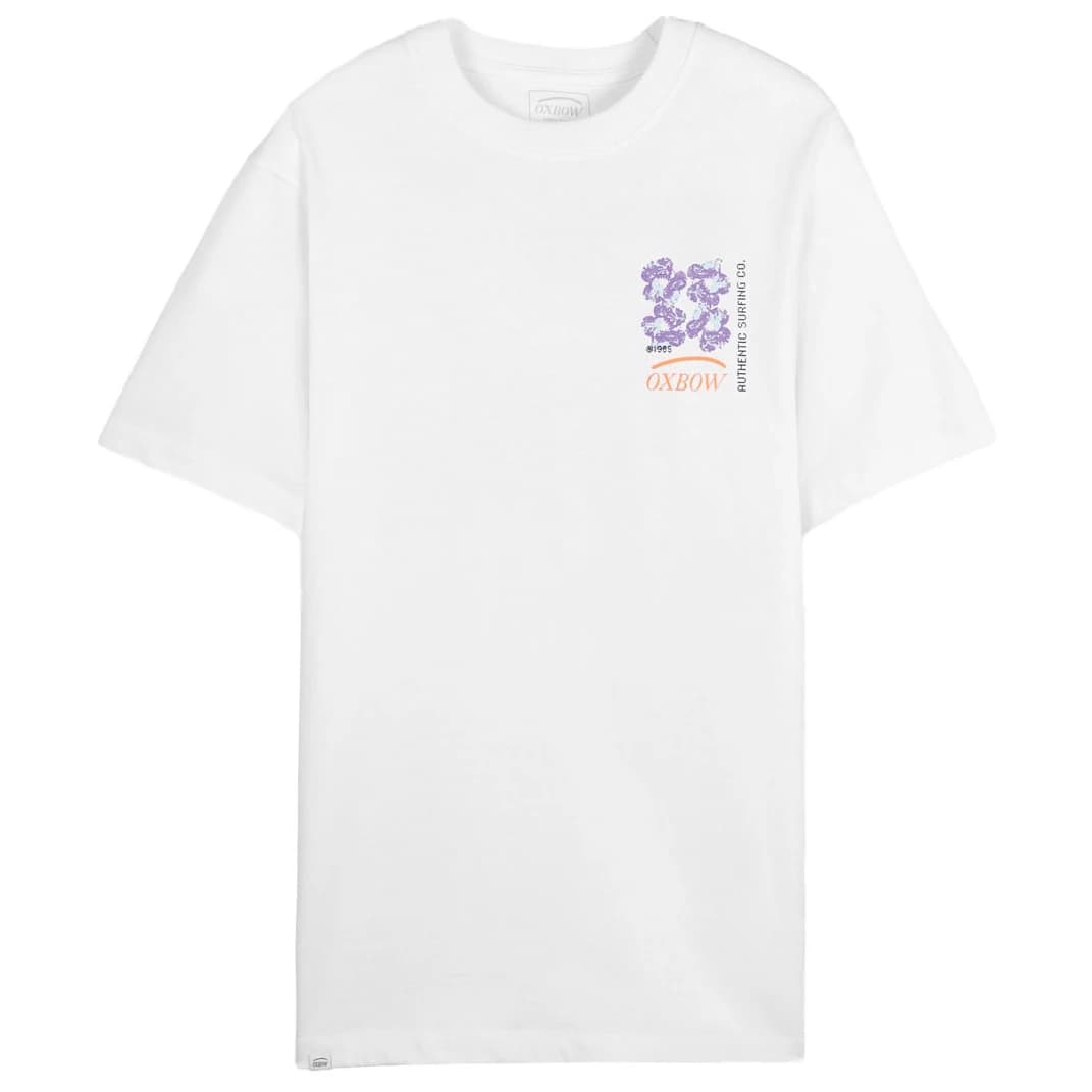 Мъжка тениска Oxbow Pixelate Short Sleeve T T-shirt - White