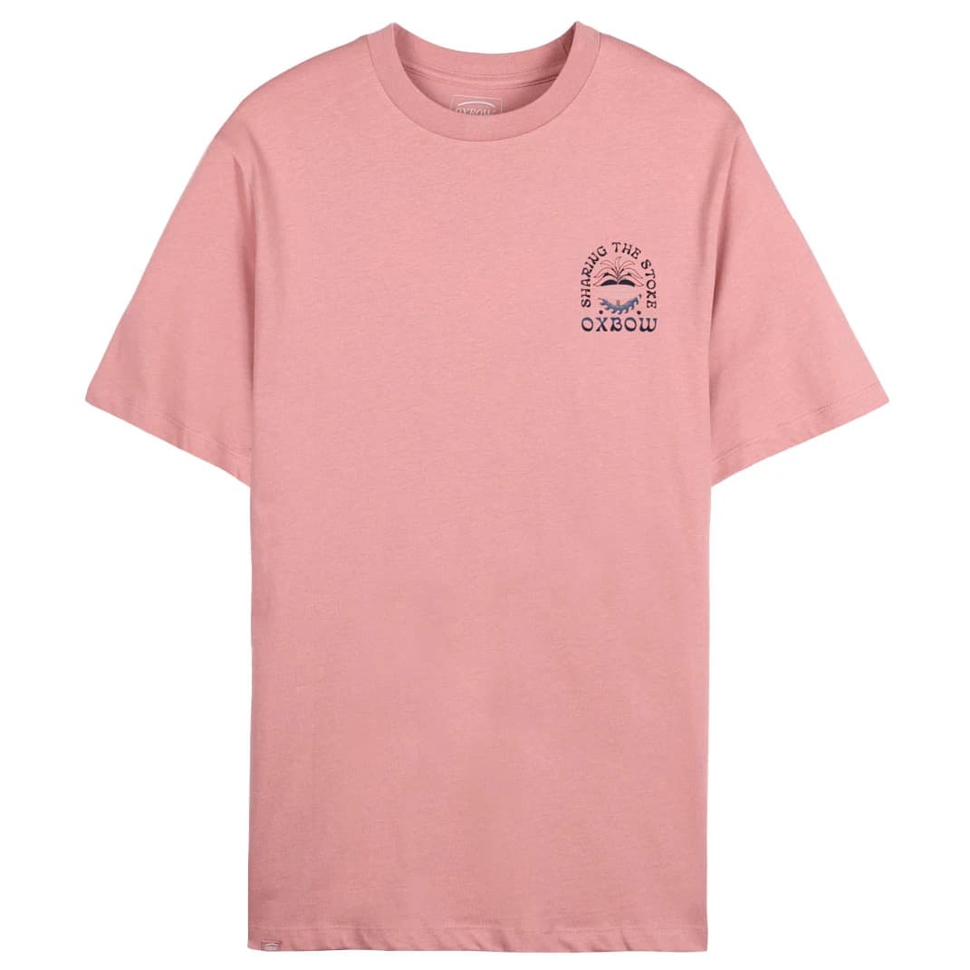 Мъжка тениска Oxbow Stoked Short Sleeve T T-shirt - Dusty Rose