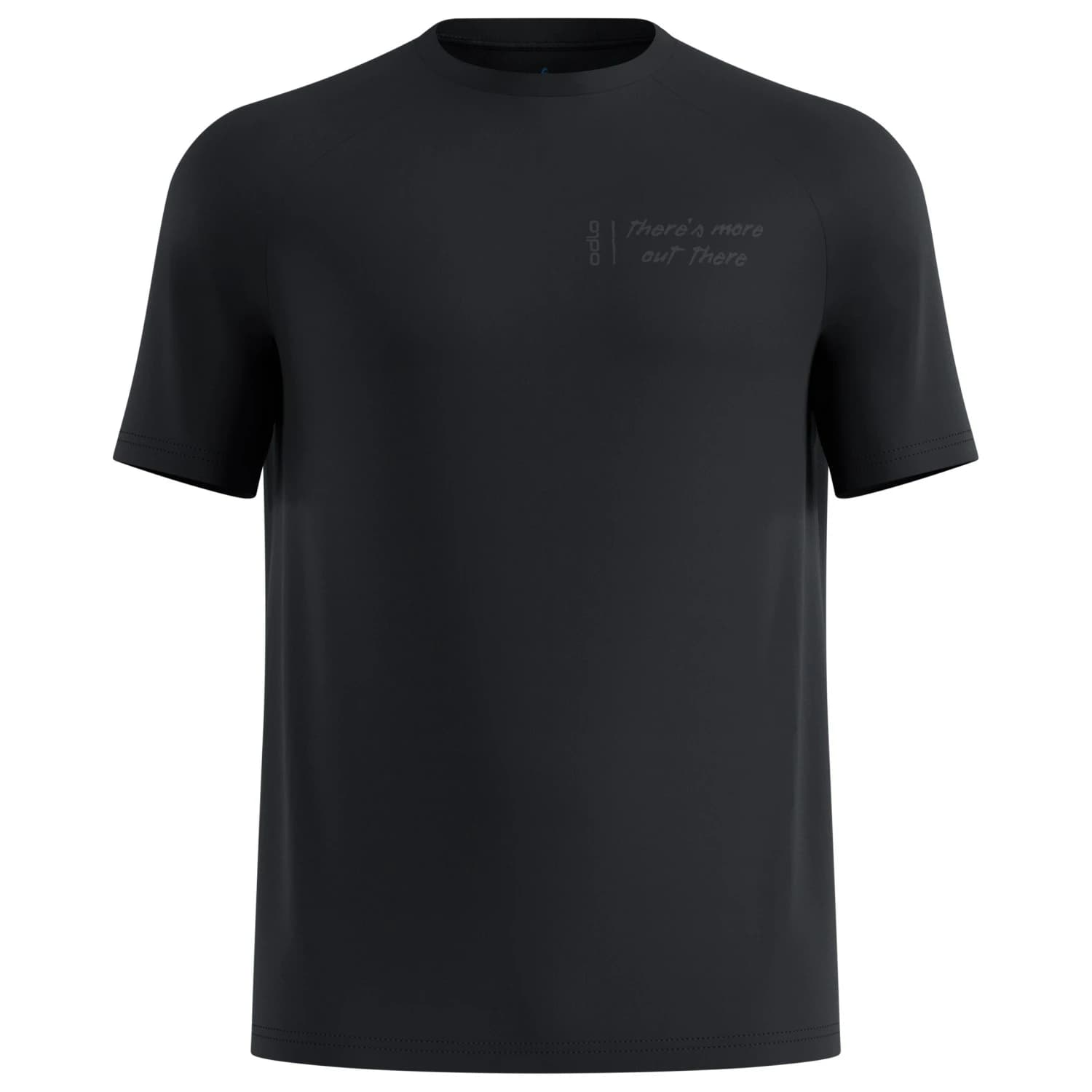 Мъжка тениска Odlo Essential Print T-Shirt Crew Neck S/S Running shirt - Black