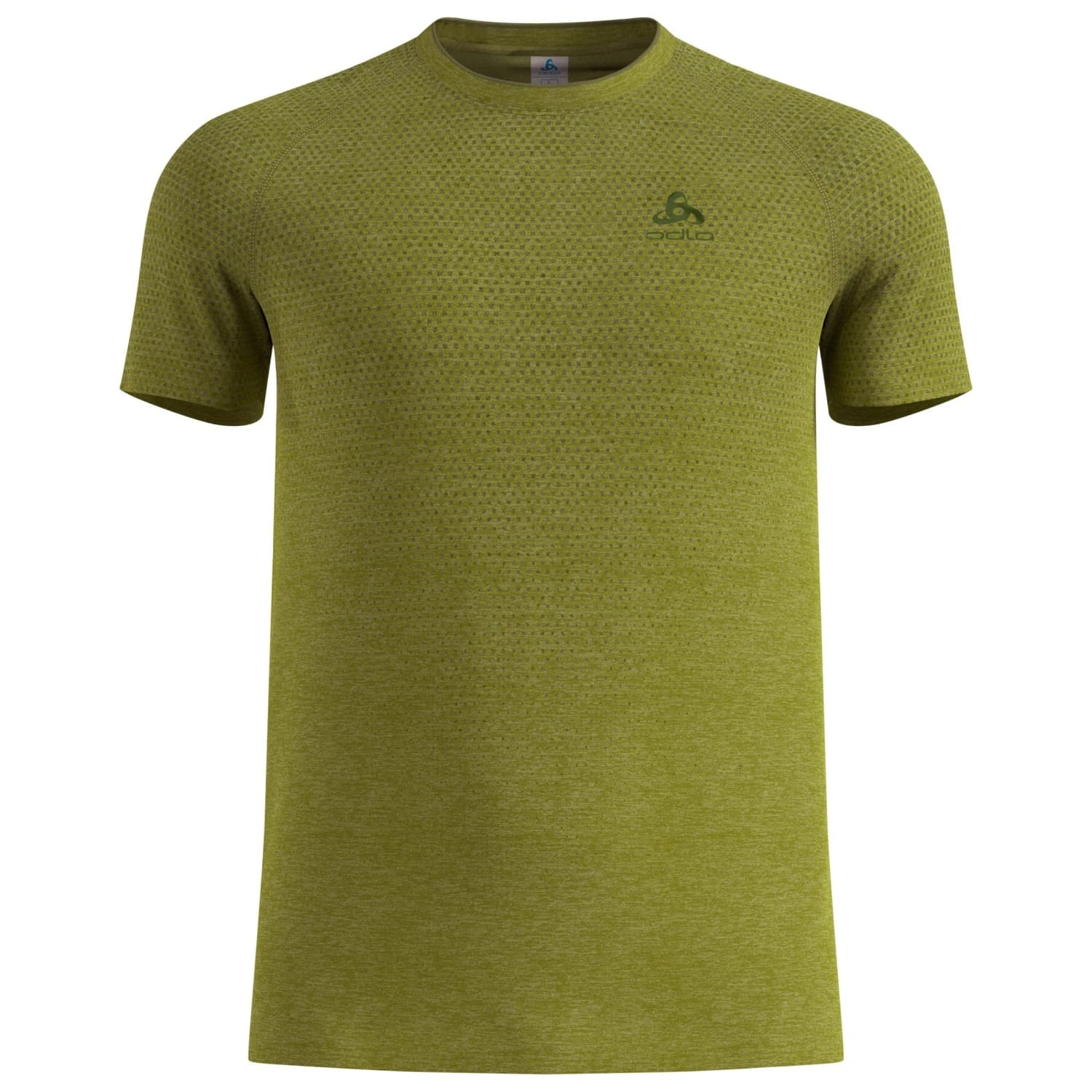 Мъжка тениска Odlo Essential Seamless T-Shirt Crew Neck S/S Running shirt - Guacamole Melange