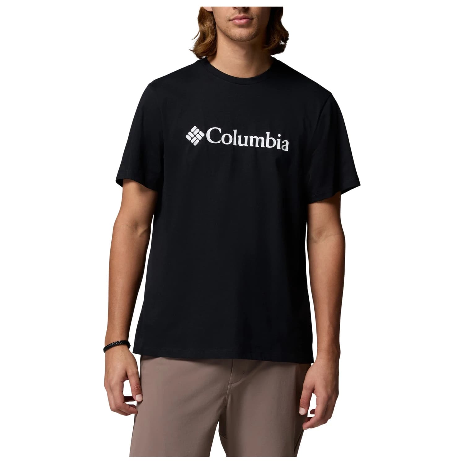 Мъжка тениска Columbia CSC Basic Logo Tee T-shirt - Black