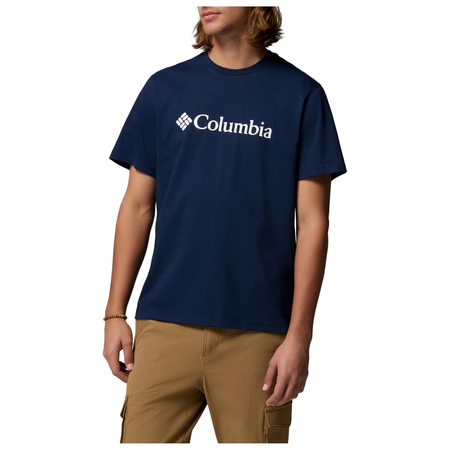 Мъжка тениска Columbia CSC Basic Logo Tee T-shirt - Collegiate Navy