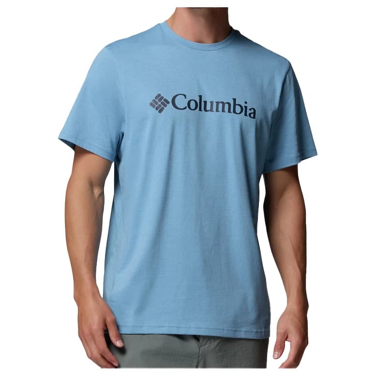 Мъжка тениска Columbia CSC Basic Logo Tee T-shirt - Rainy Day / Gem Columbia
