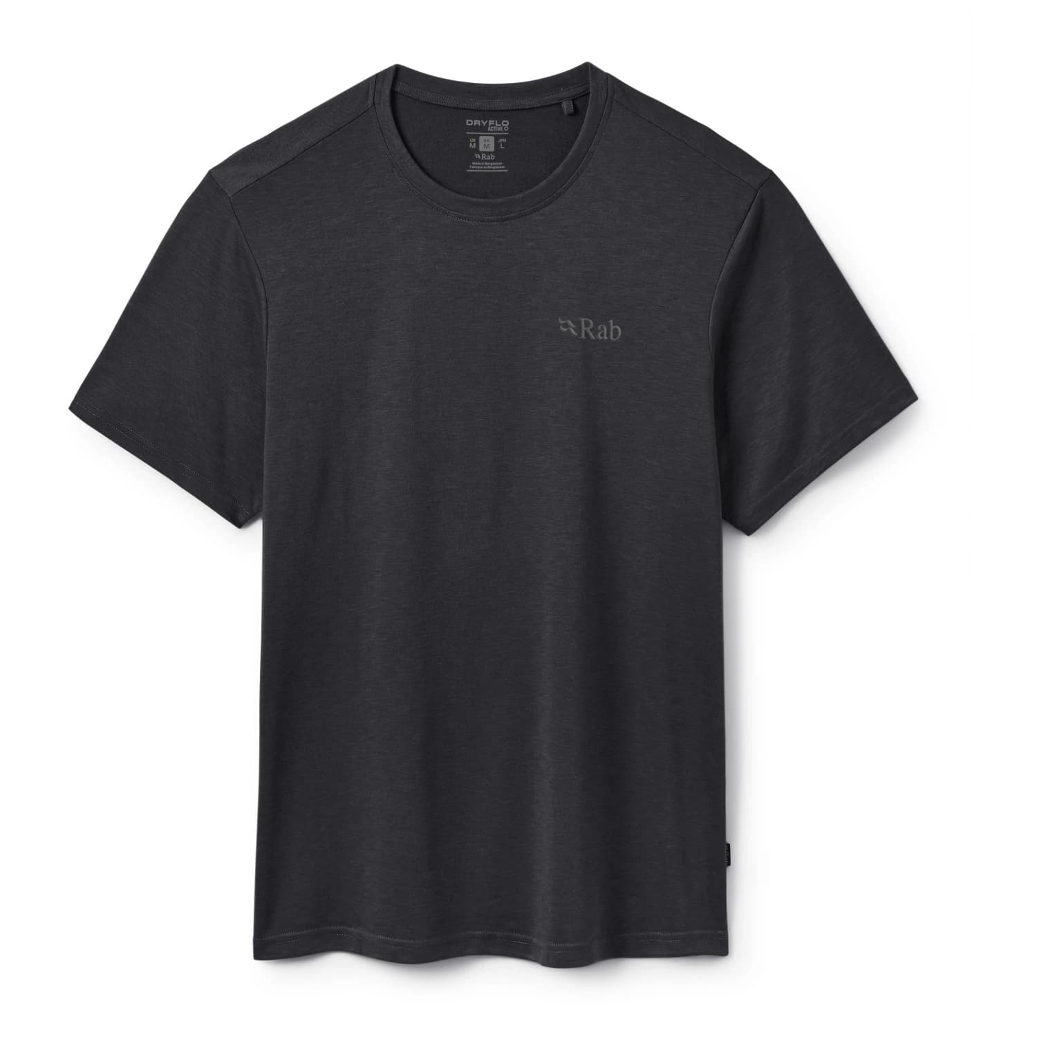 Мъжка спортна тениска Rab Crimp Logo Tee Sport shirt - Beluga