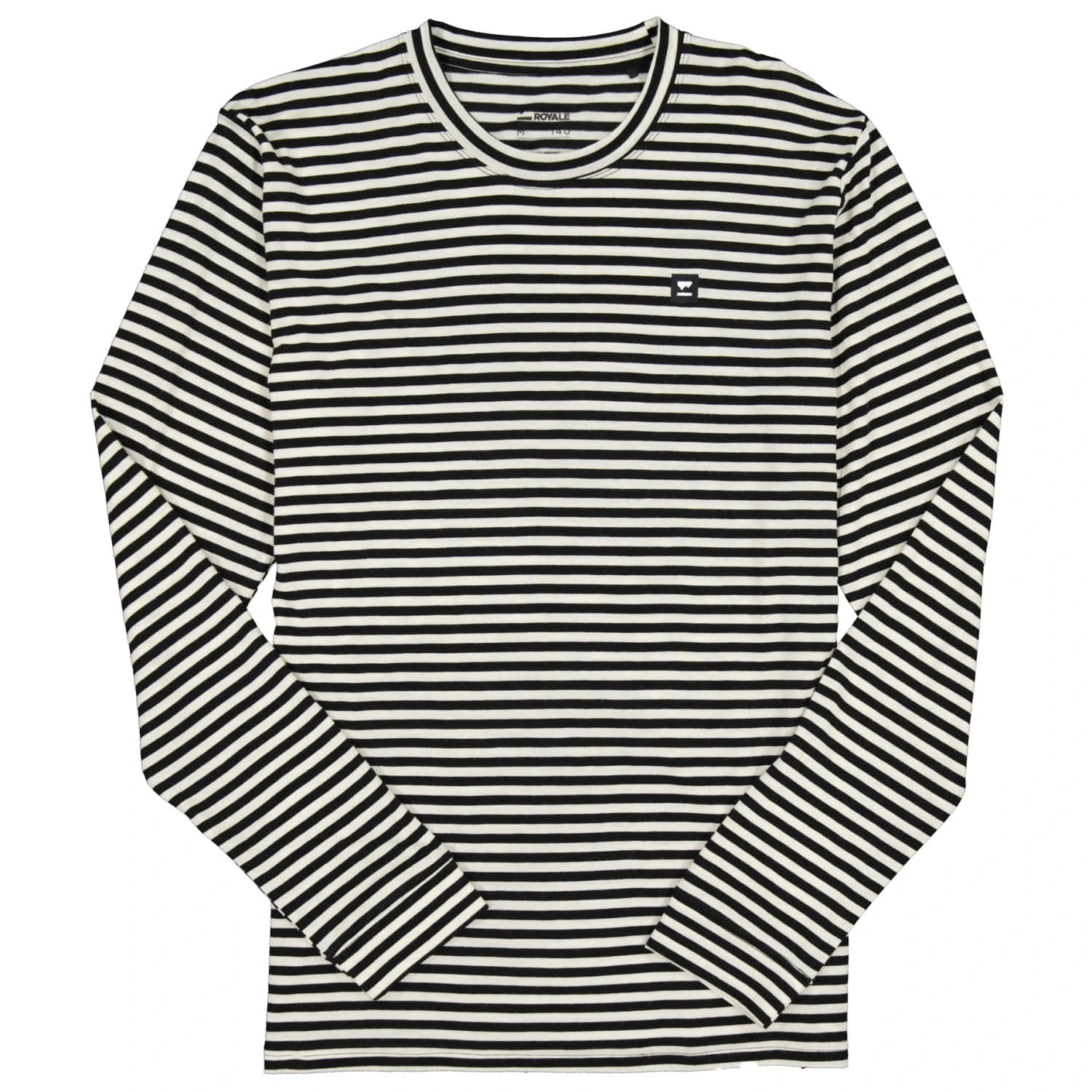 Мъжка мериносова блуза Mons royale Icon Merino Long Sleeve Merino shirt - MR Stripe
