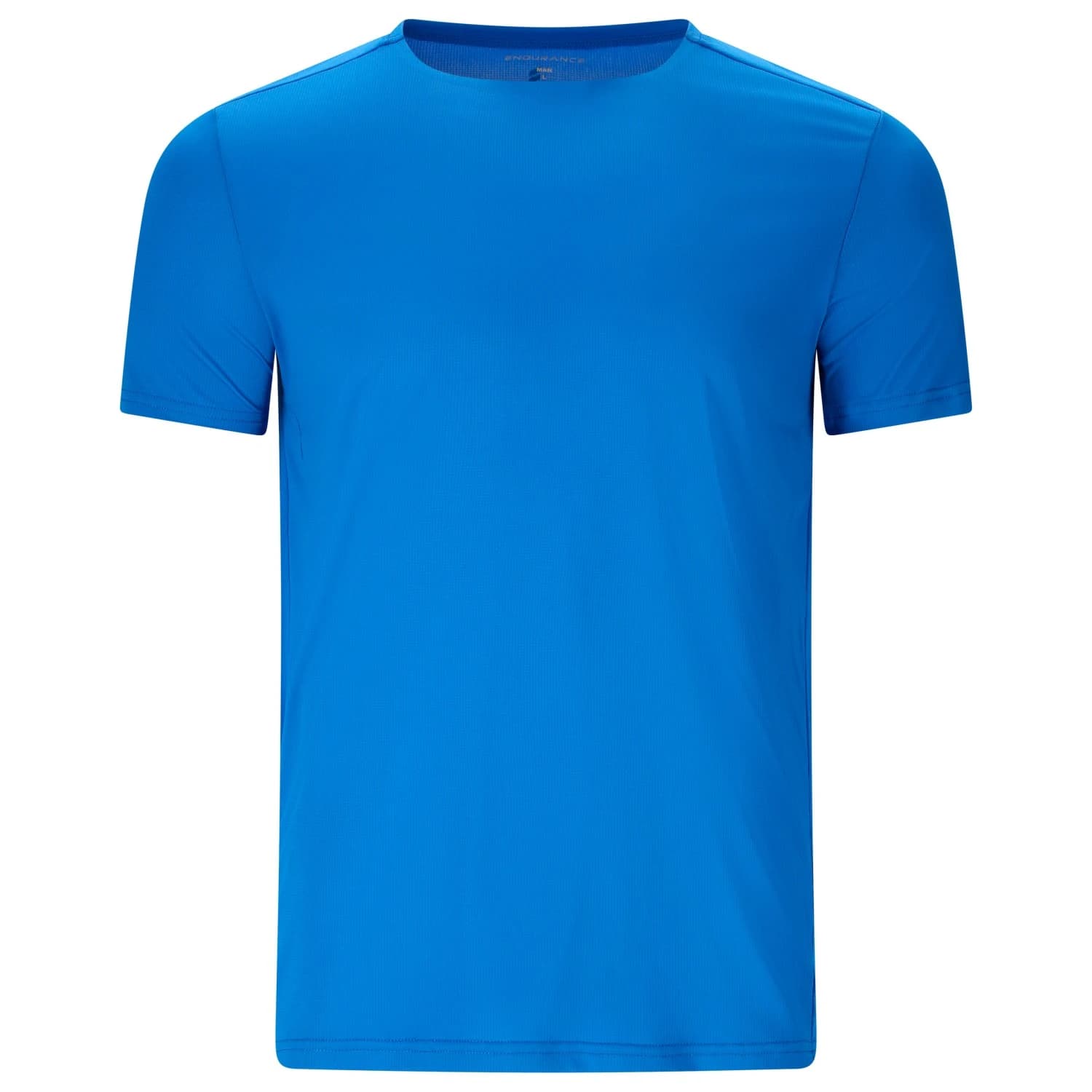 Мъжка тениска ENDURANCE Waane Technical S/S Tee Running shirt - Victoria Blue
