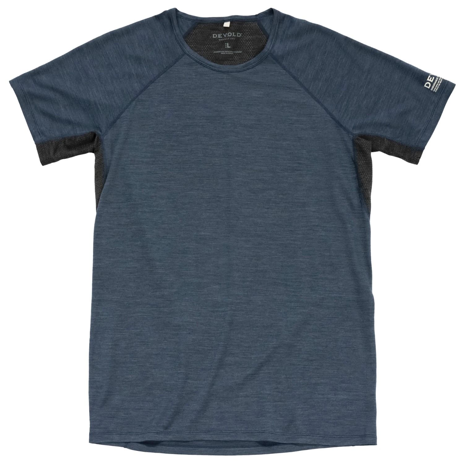 Мъжка мериносова блуза Devold Endurance Merino 130 Tee Running shirt - Night