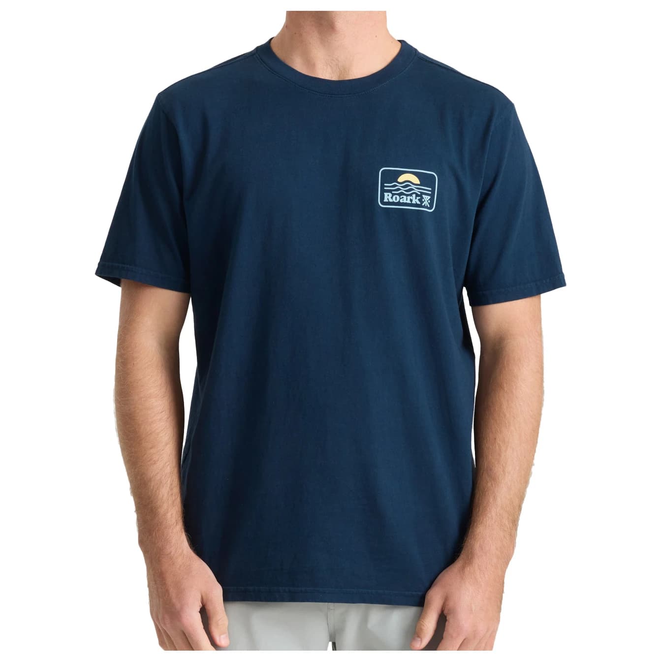 Мъжка тениска Roark Earth & Sea S/S T-shirt - Navy