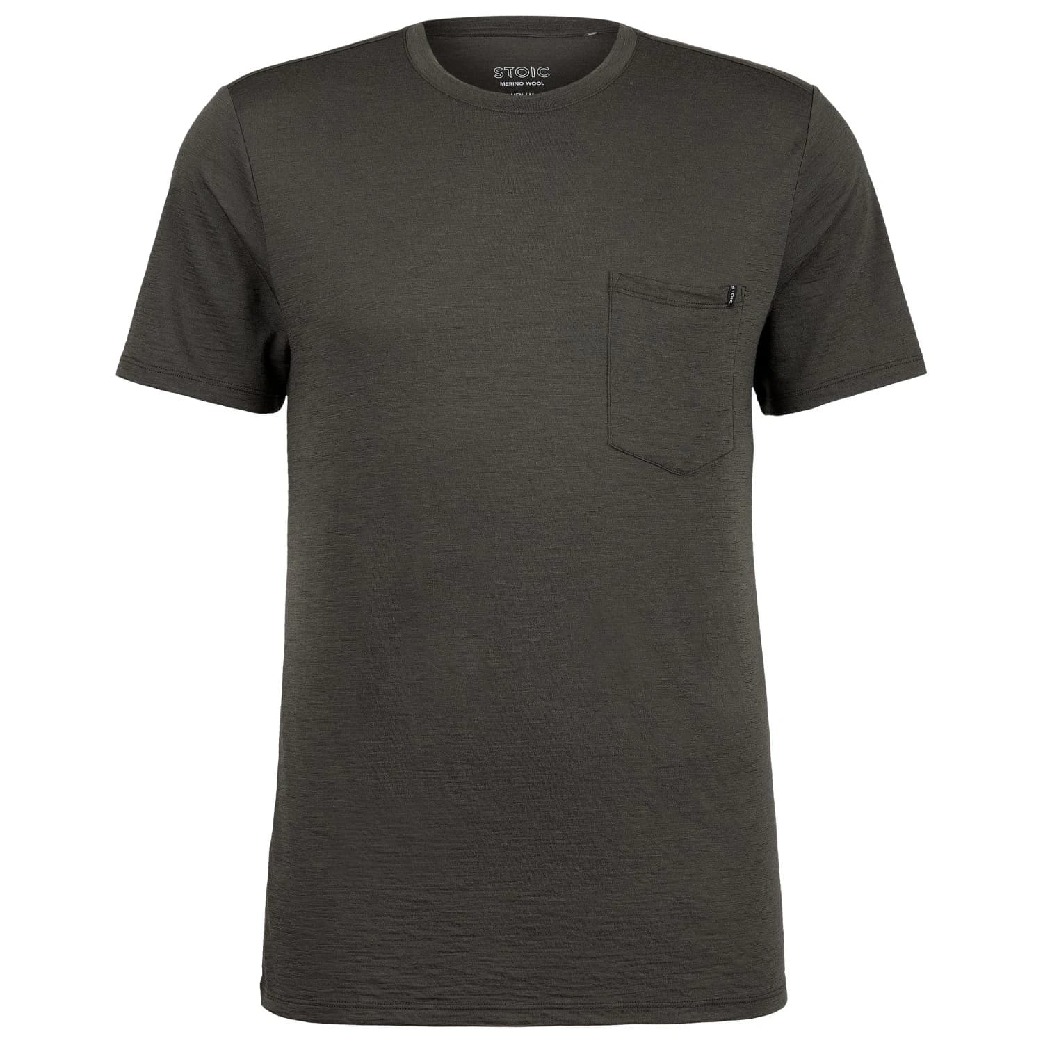 Мъжка мериносова блуза Stoic Merino155 LaholmSt. Pocket T-Shirt Merino shirt - Dark Olive