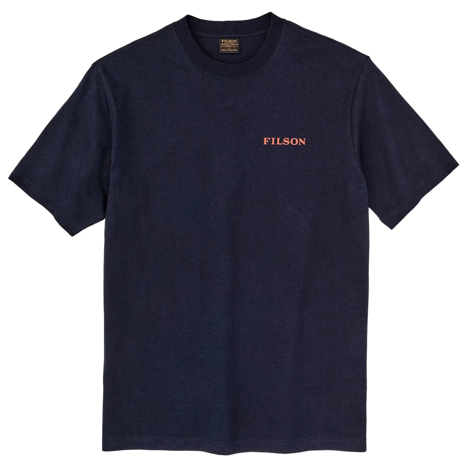 Мъжка тениска Filson S/S Frontier Logo T-Shirt - Night Sky / Scenic Mark