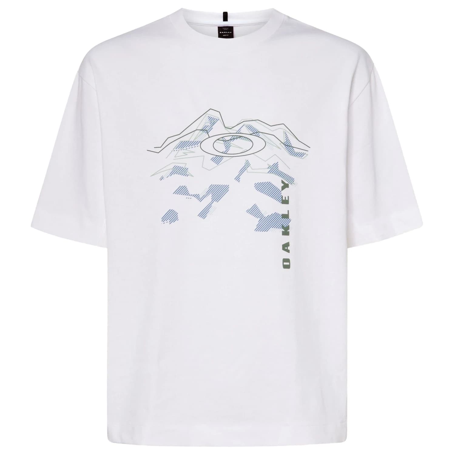 Мъжка тениска Oakley MTN Ridge Tee T-shirt - White