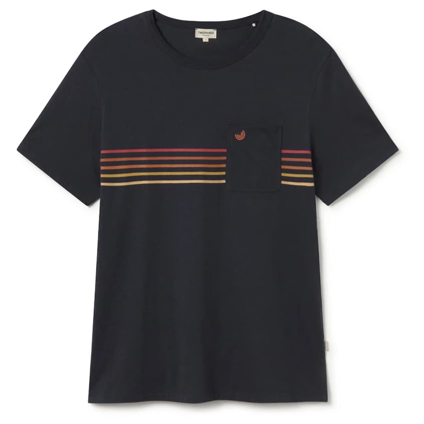 Мъжка тениска TWOTHIRDS Garryvoe T-shirt - Navy