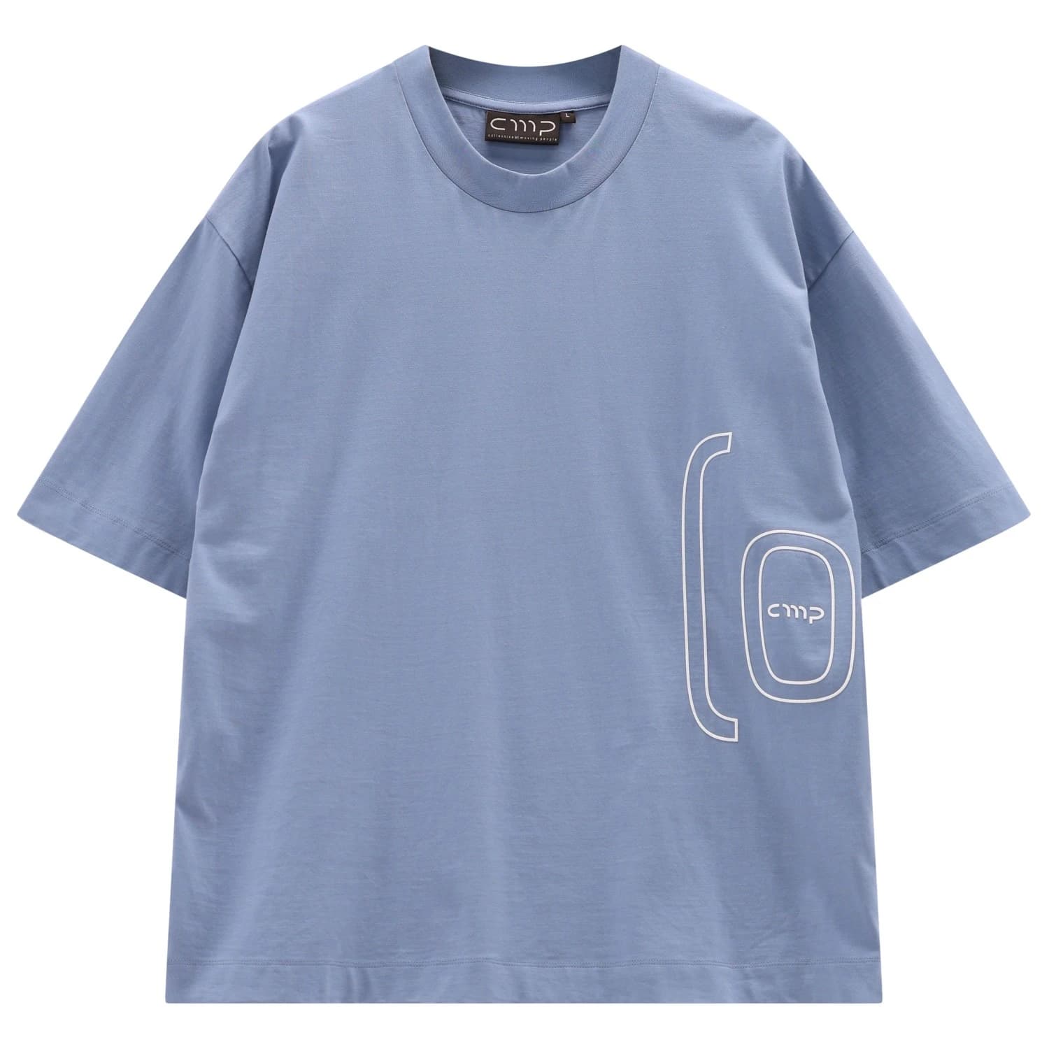 Мъжка тениска CMP Loose Fit T-Shirt - Copen Blue