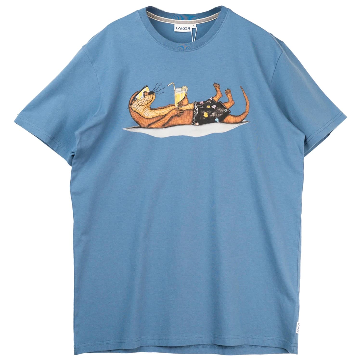 Мъжка тениска LAKOR An Otter Vacation T-Shirt - Bering Sea