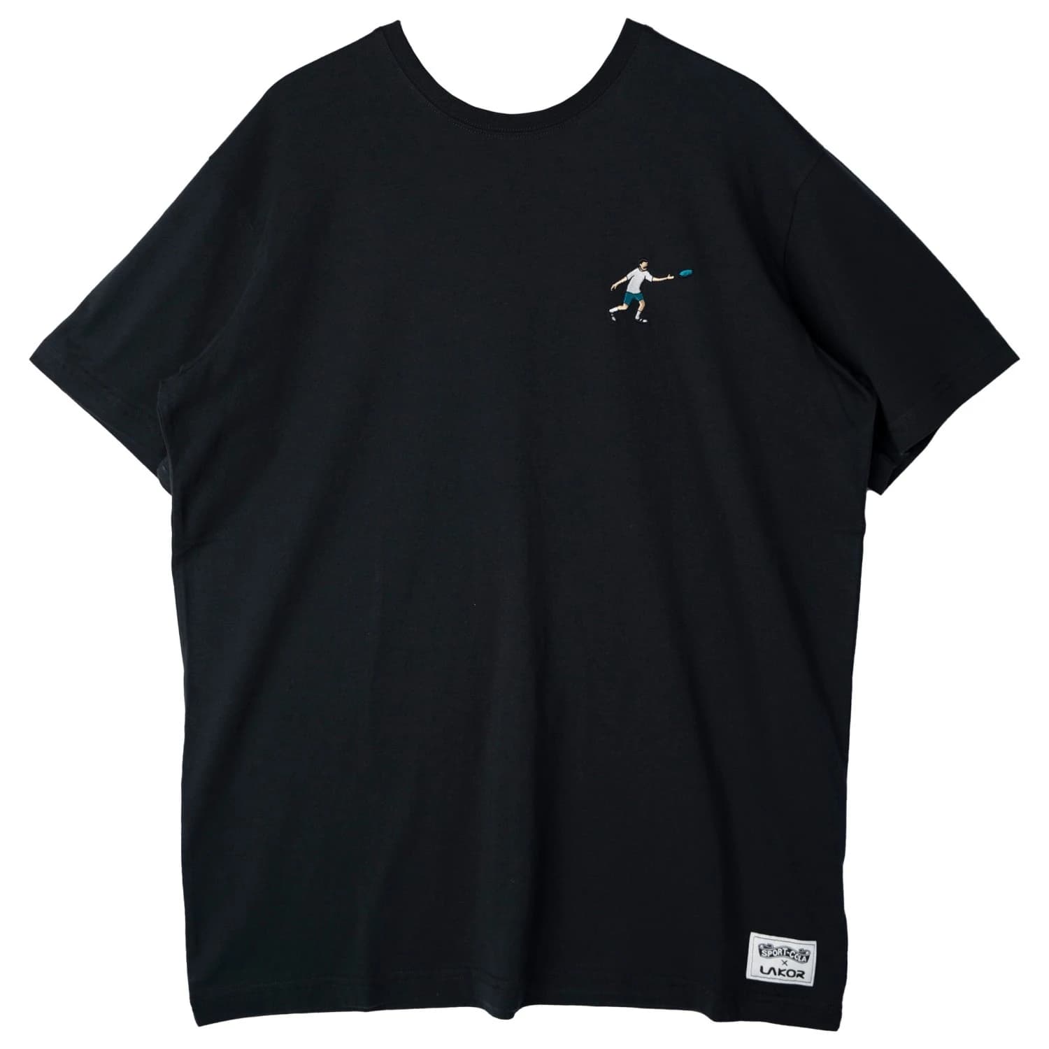 Мъжка тениска LAKOR Mini Frisbee Player T-Shirt - Moonless Night