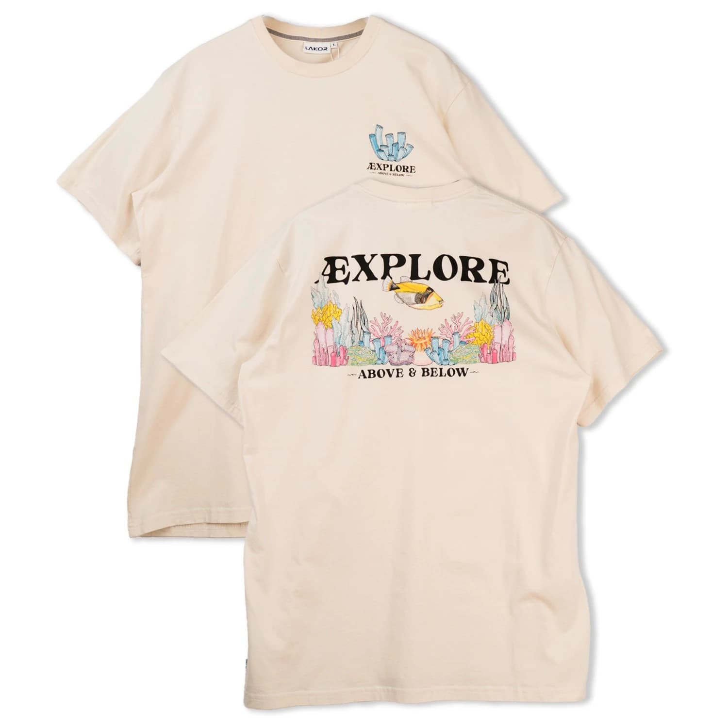 Мъжка тениска LAKOR Underwater Garden T-Shirt - Rainy Day