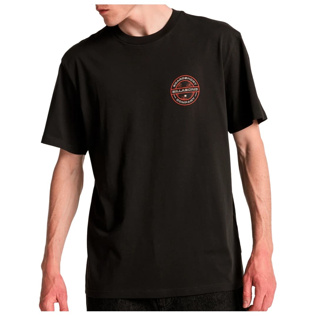 Мъжка тениска Billabong Rotor T-shirt - Washed Black