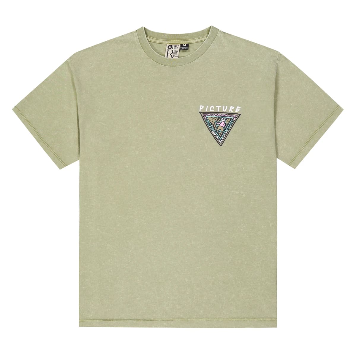 Мъжка тениска Picture Chilanko Tee T-shirt - Aloe Washed