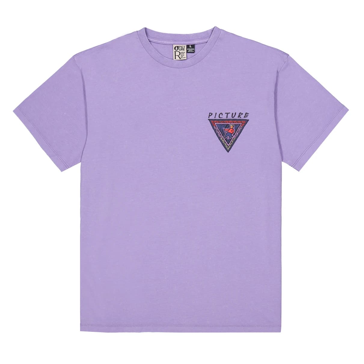 Мъжка тениска Picture Chilanko Tee T-shirt - Purple Haze Washed