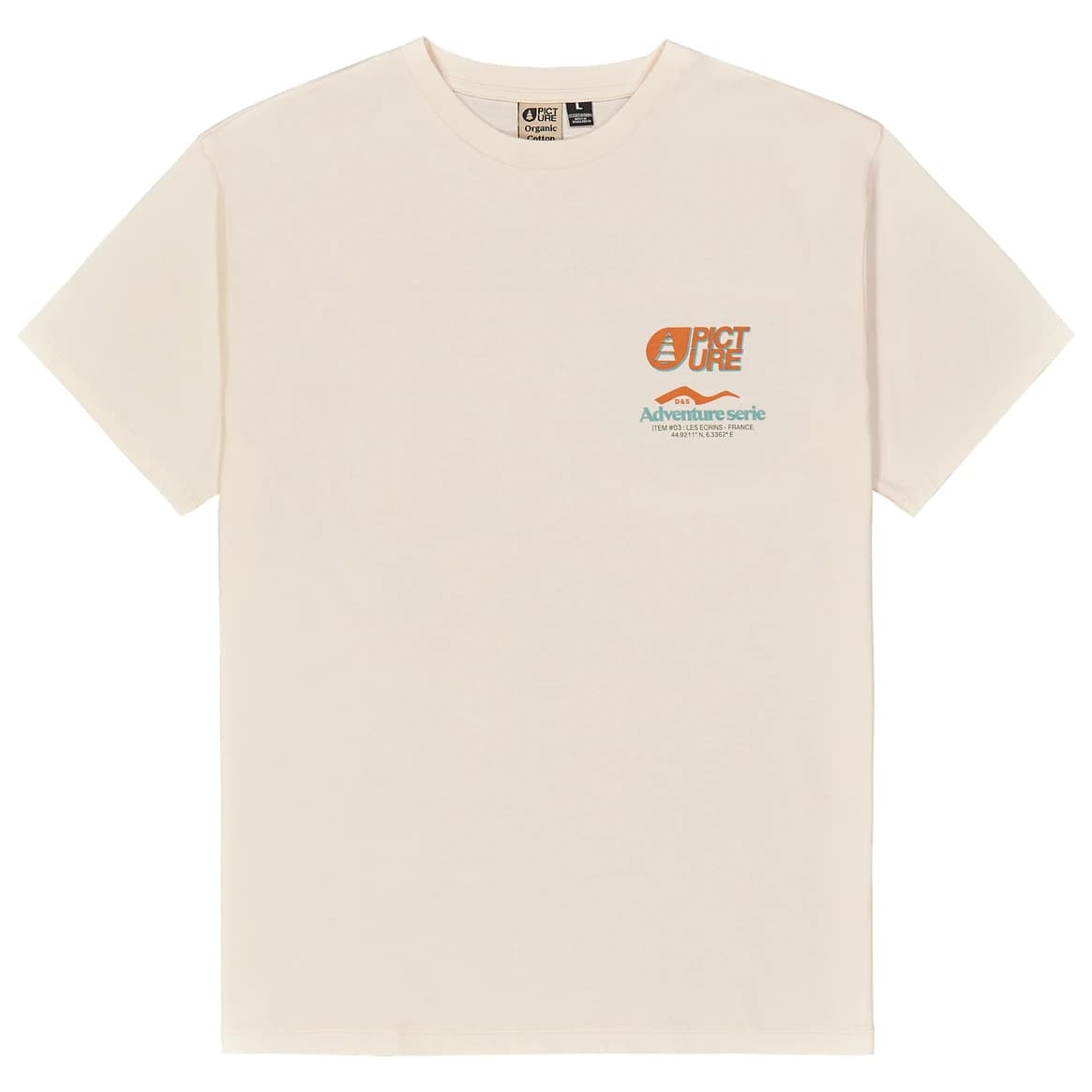 Тениска Picture D&S Les Ecrins Tee T-shirt - Natural White