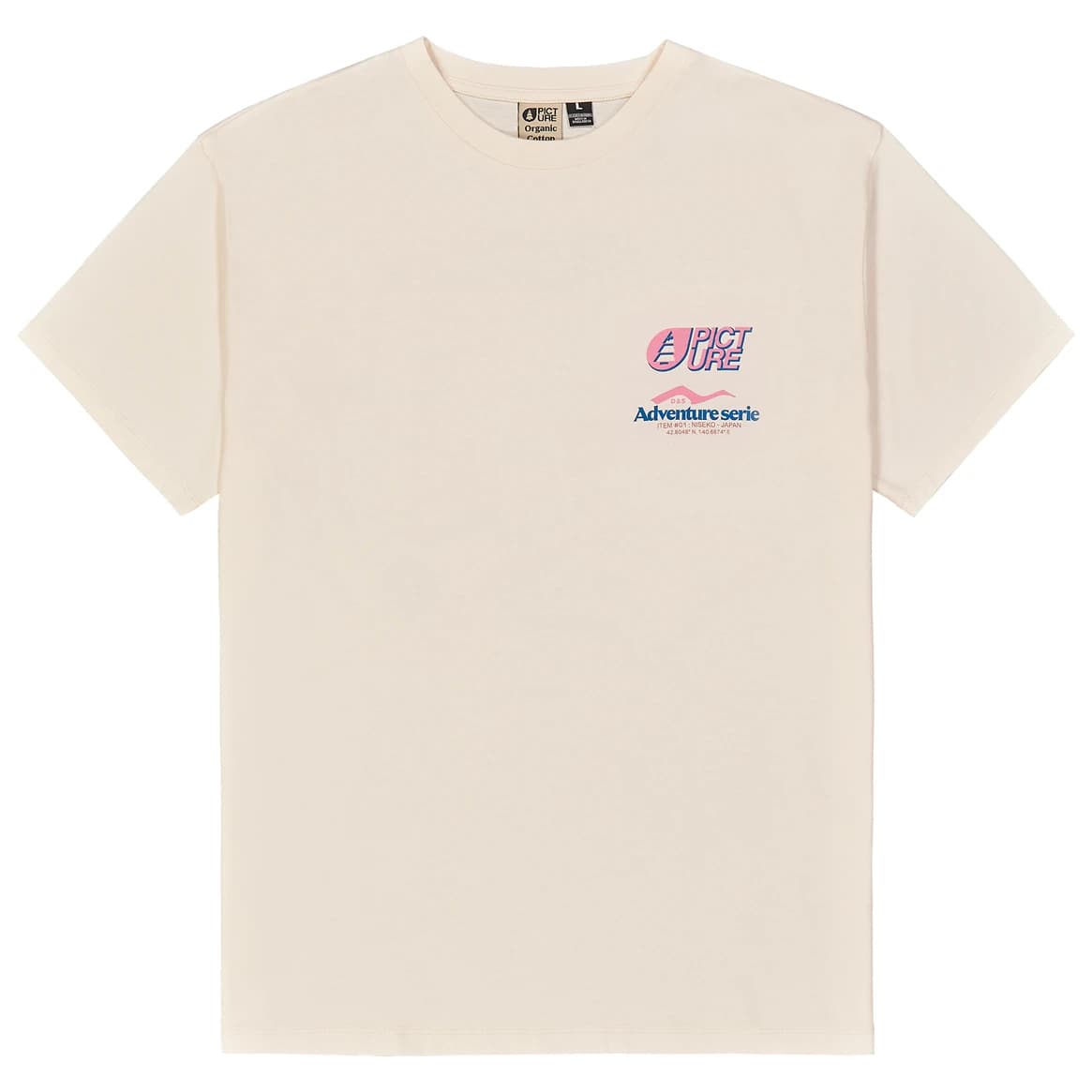 Тениска Picture D&S Niseko Tee T-shirt - Natural White