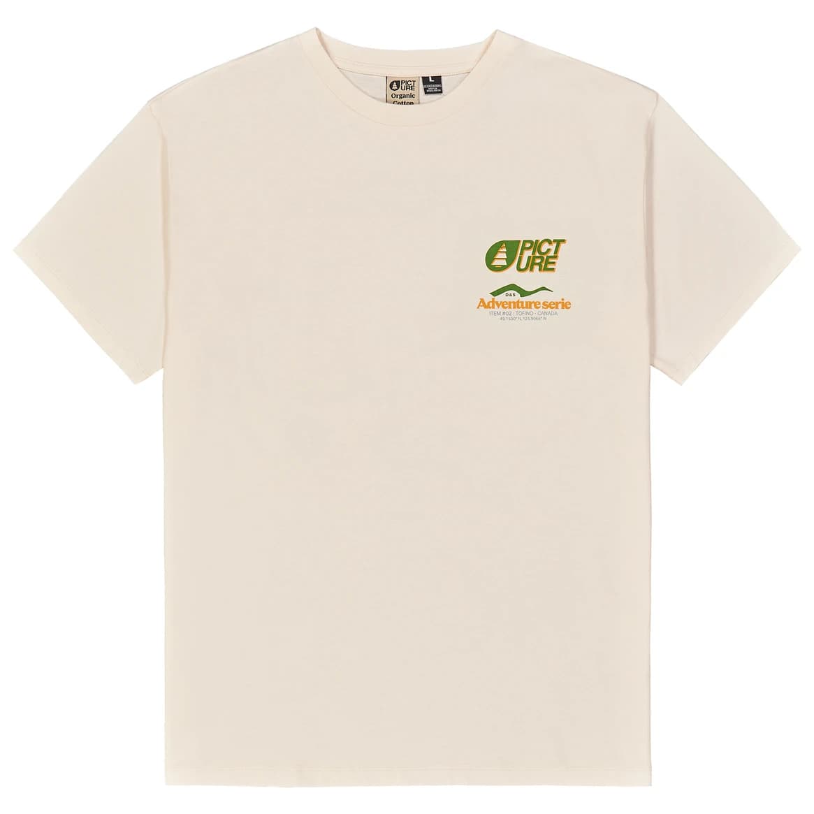 Тениска Picture D&S Tofino Tee T-shirt - Natural White
