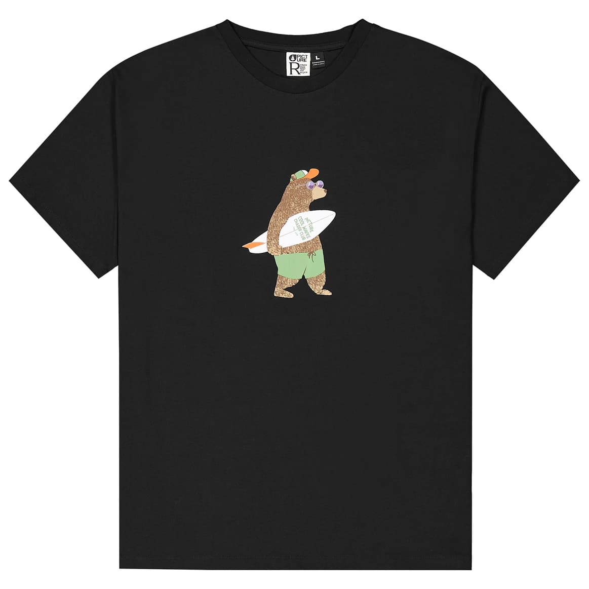 Мъжка тениска Picture Powee Tee T-shirt - Black