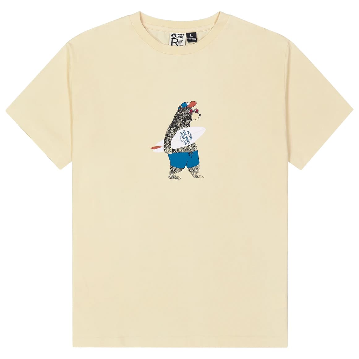 Мъжка тениска Picture Powee Tee T-shirt - Wood Ash