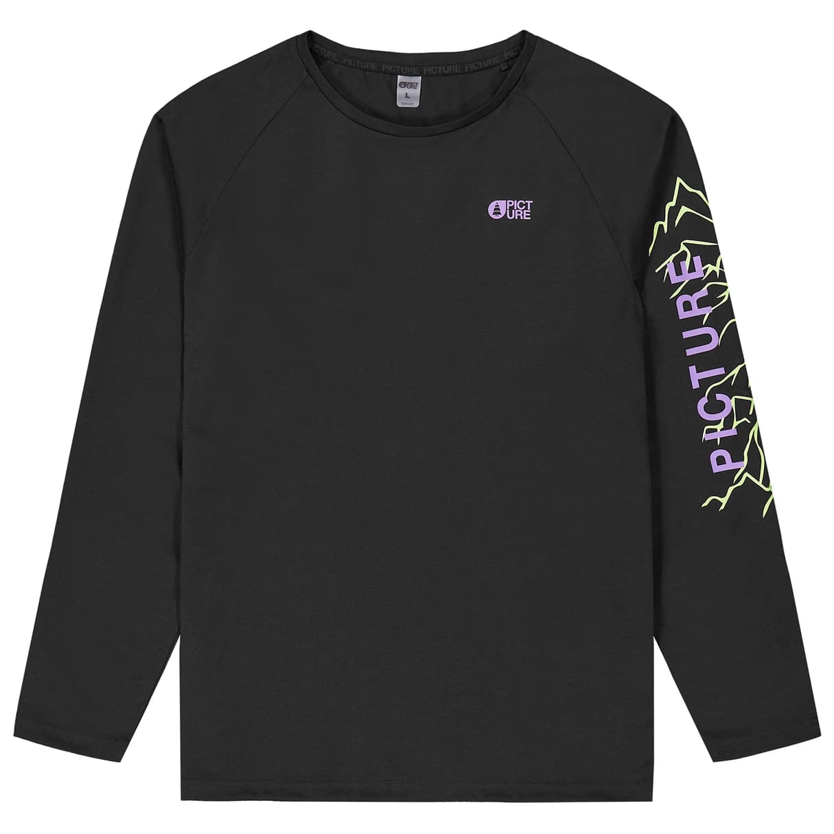 Мъжка спортна тениска Picture Timont L/S Tech Tee Sport shirt - Black
