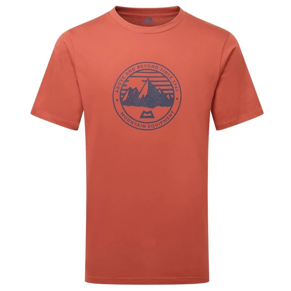 Мъжка тениска Mountain equipment Roundel Tee T-shirt - Etruscan Red