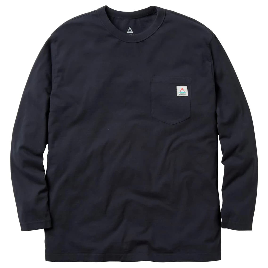 Мъжка блуза с дълъг ръкав Passenger Heritage Recycled Relaxed Fit L/S T-Shirt Longsleeve - Black