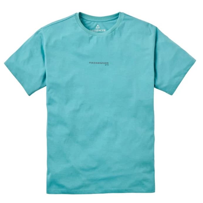 Мъжка тениска Passenger Horizons Recycled Cotton T-Shirt - Ocean Teal