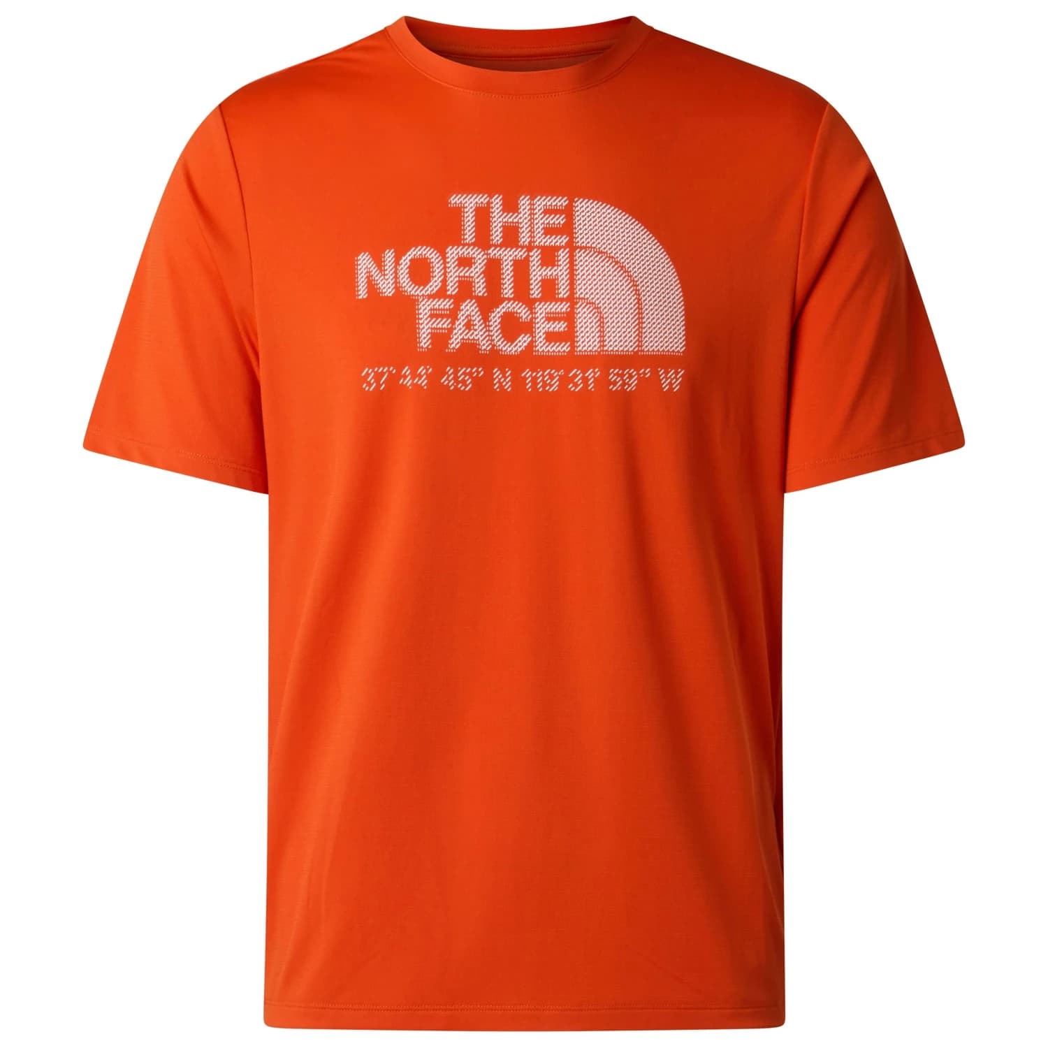 Мъжка спортна тениска The north face 24/7 Logo Graphic S/S Tee Sport shirt - Lava Red