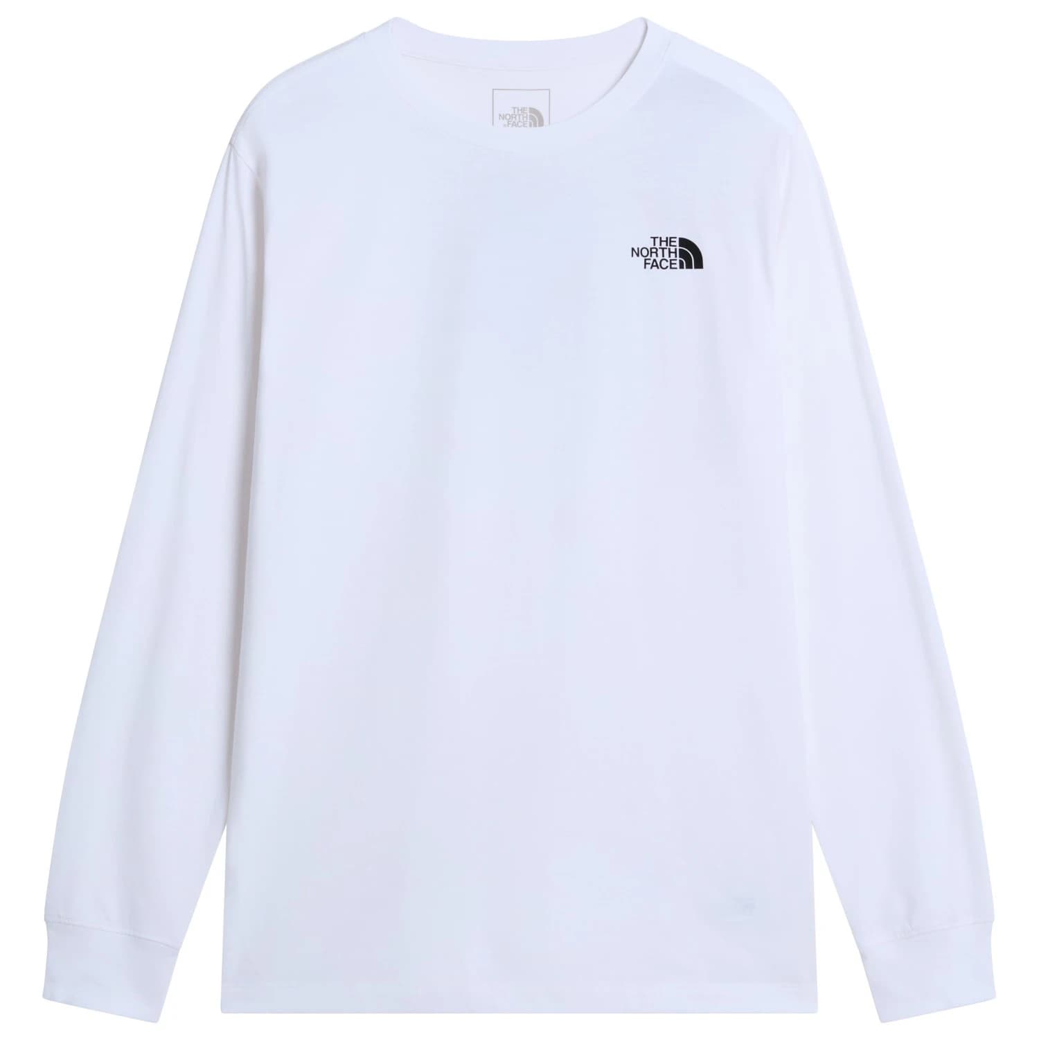 Мъжка блуза с дълъг ръкав The North Face Evolution Box NSE Regular Long Sleeve Longsleeve - TNF White