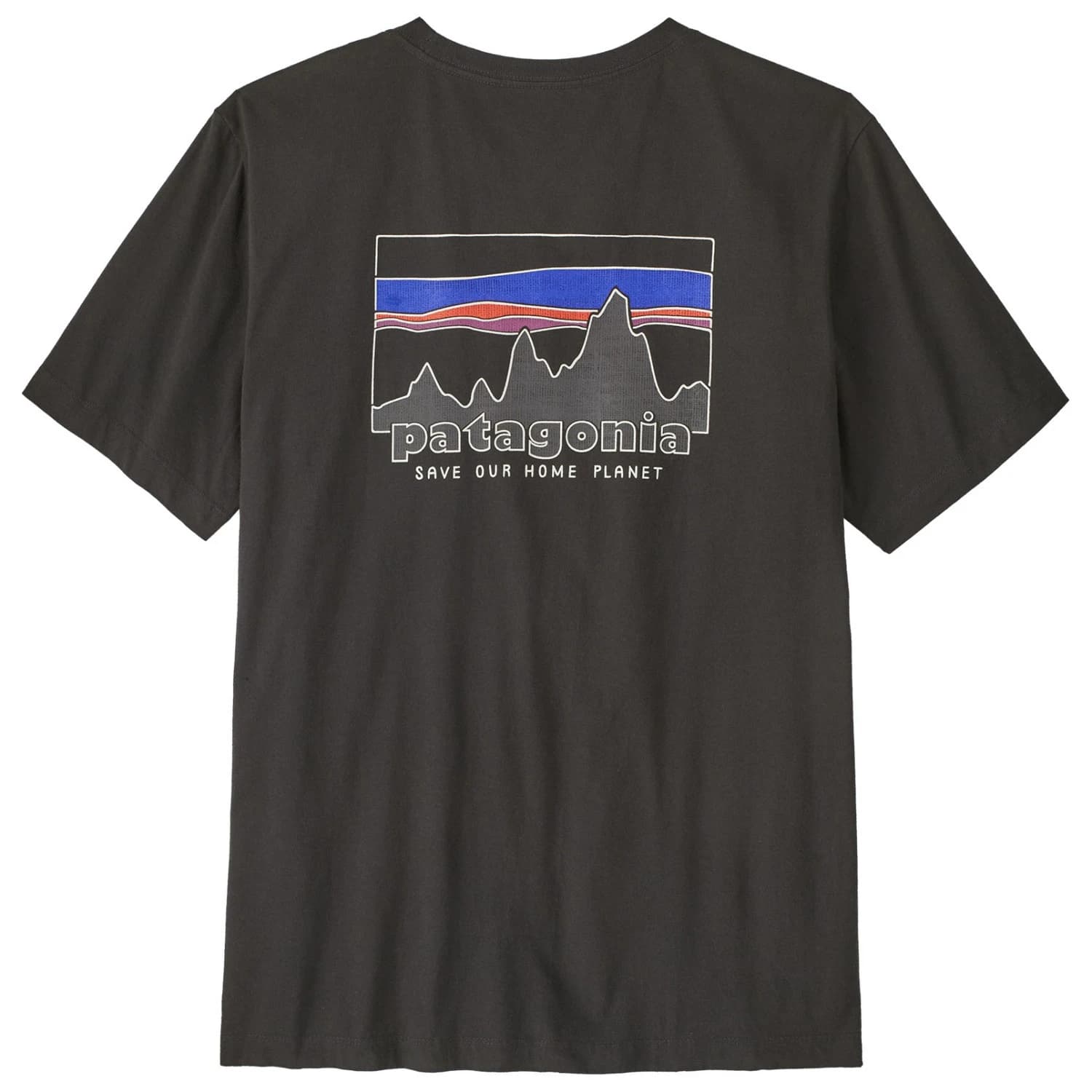 Мъжка тениска Patagonia 73 Skyline T-Shirt - Ink Black