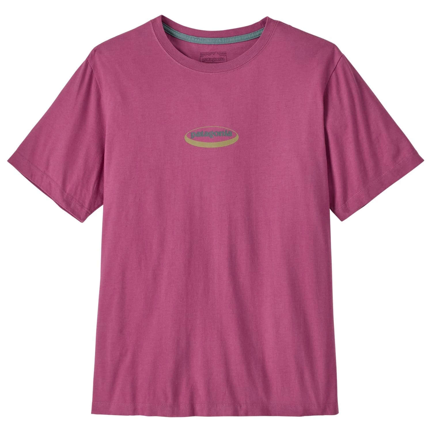 Мъжка тениска Patagonia 95 Oval Logo T-Shirt - Faded Magenta