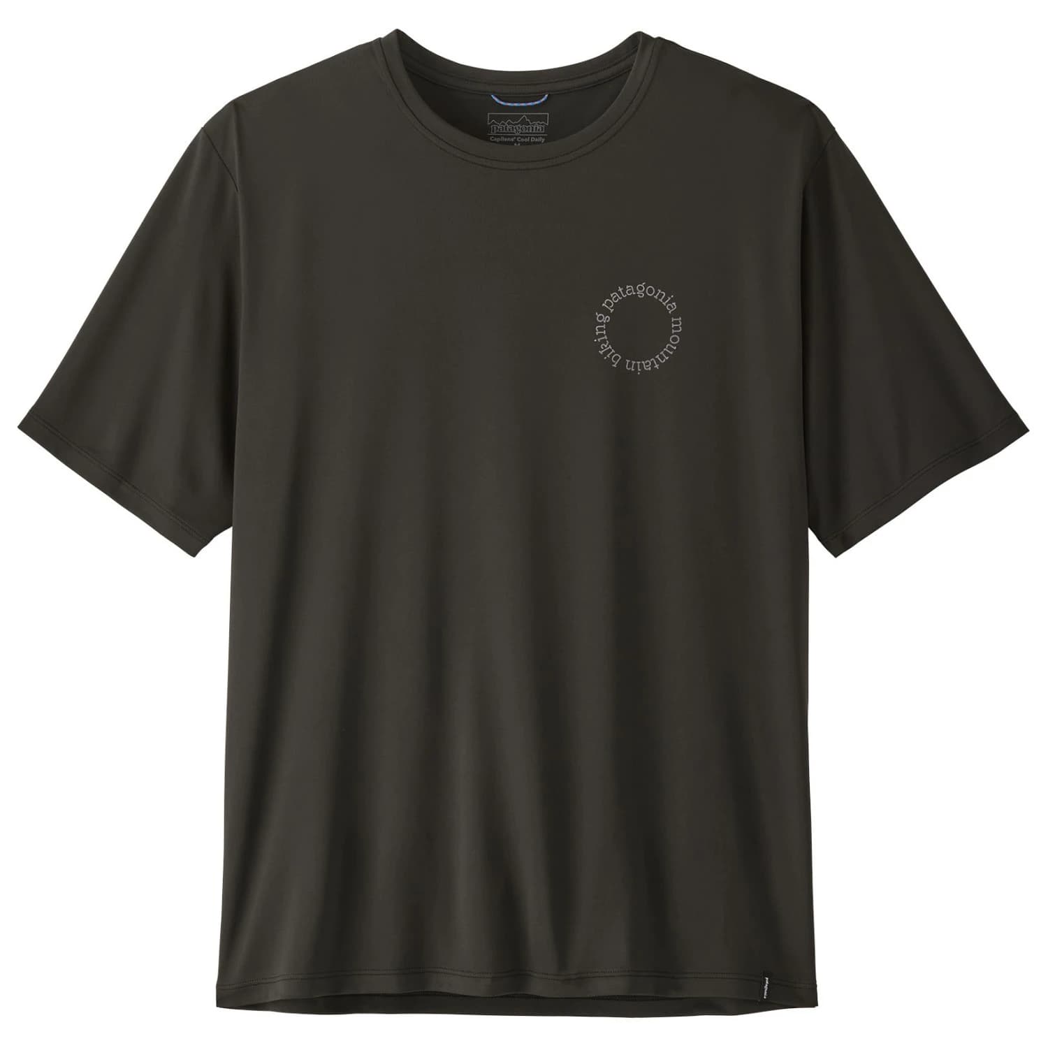 Мъжка спортна тениска Patagonia Cap Cool Daily Shirt Spoke Stencil Sport shirt - Black