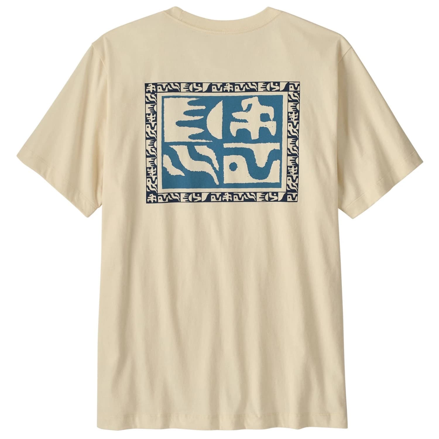 Мъжка тениска Patagonia Mother Rays T-Shirt - Undyed Natural