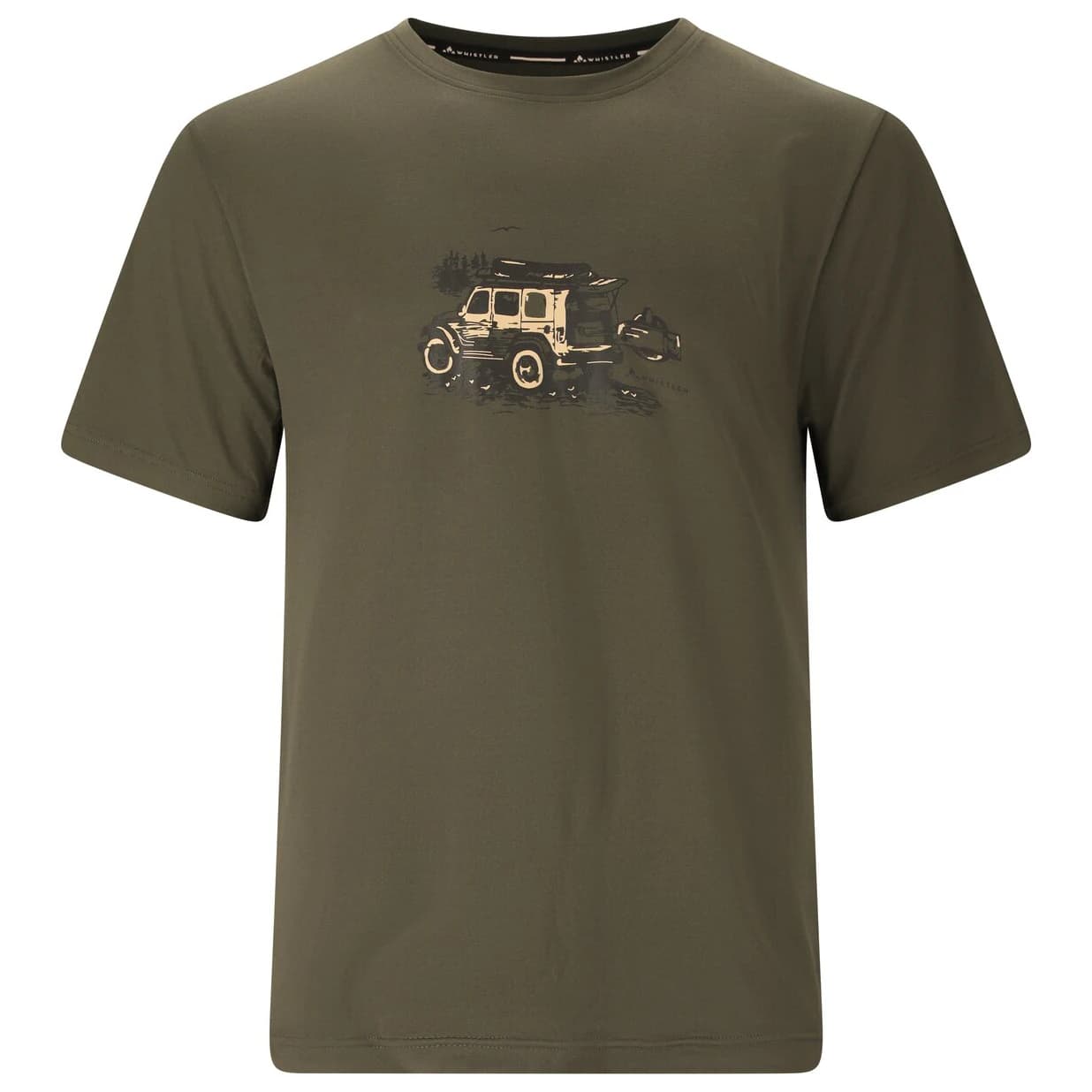 Мъжка тениска Whistler Tulon S/S T-Shirt - Black Ink
