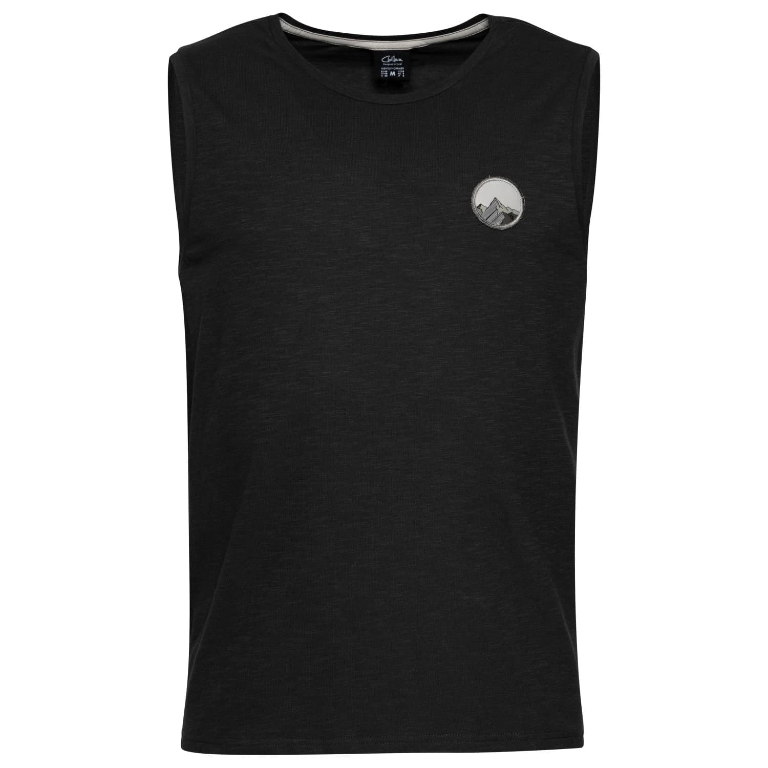 Мъжки потник с широка презрамка Chillaz Calanques Mountain Patch Tank top - Titan